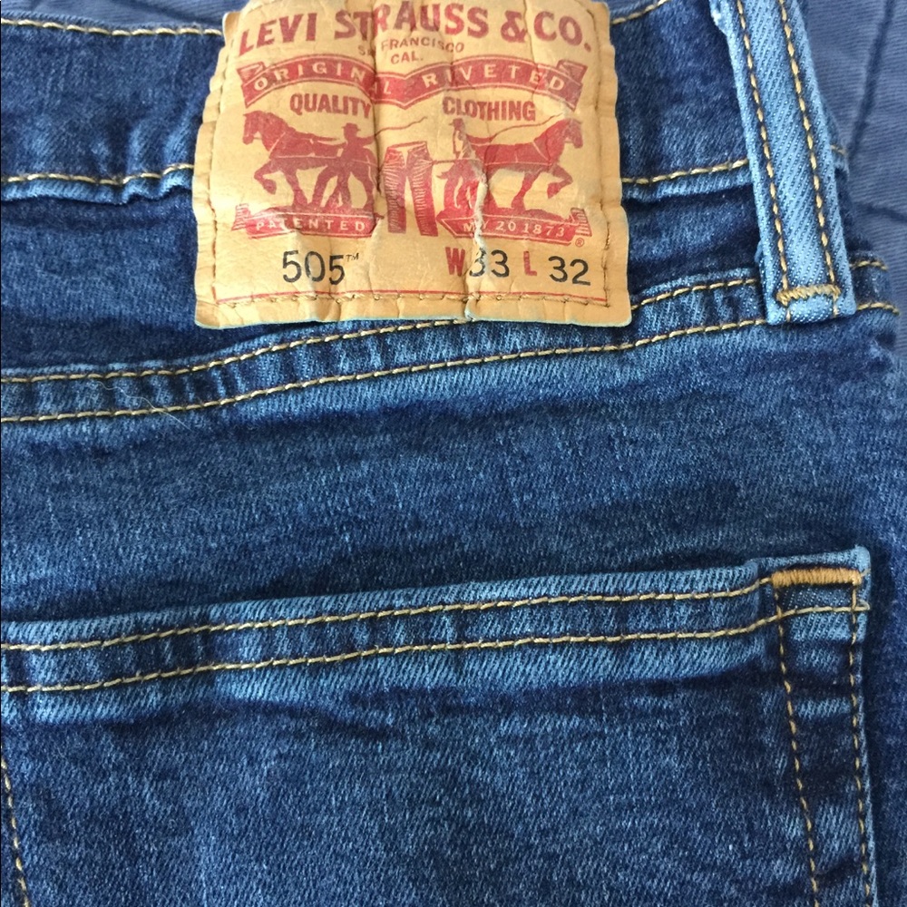 Men’s 505 33x32 Medium Wash Jeans